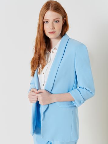 Veste sans boutonnage en tissu technique  Rinascimento