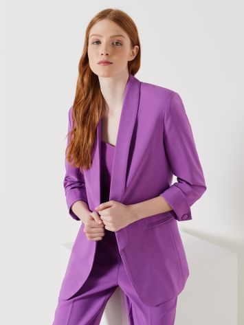 Veste sans boutonnage en tissu technique  Rinascimento
