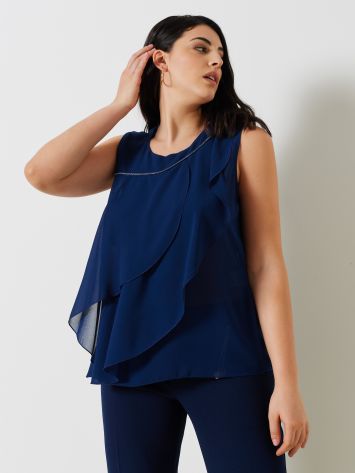Top Curvy con Dettaglio Gioiello  Rinascimento