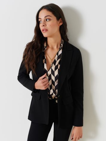 Veste avec bouton en néoprène  Rinascimento