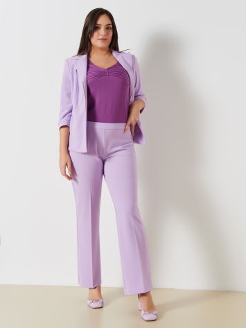 Pantalone Curvy Elasticizzato con Fascione Elastico  Rinascimento