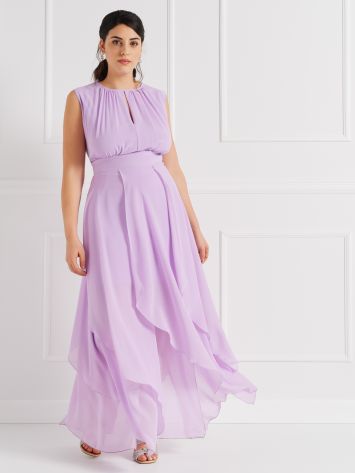 Curvy Dress with Petal Skirt  Rinascimento