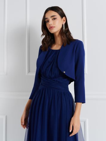 Blue Rinascimento atelier Shrug  Rinascimento