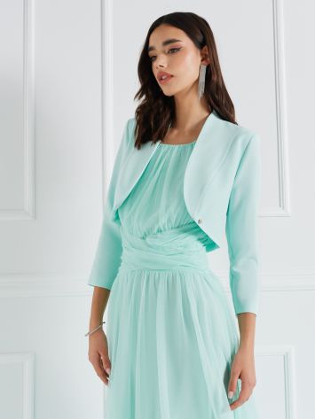 Aqua Green Rinascimento atelier Shrug  Rinascimento
