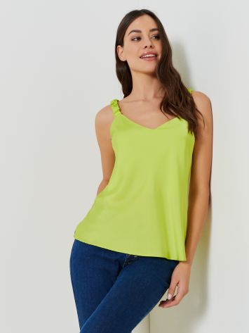 Top with Elastic Straps   Rinascimento