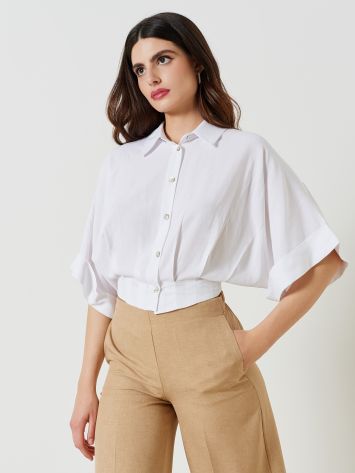 Cropped Boxy Shirt   Rinascimento