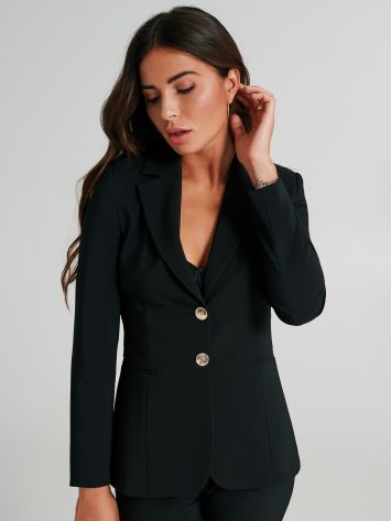 Two-button technical fabric jacket  Rinascimento