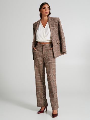 Pantaloni dritti a quadri  Rinascimento