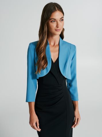 Technical fabric open shrug   Rinascimento