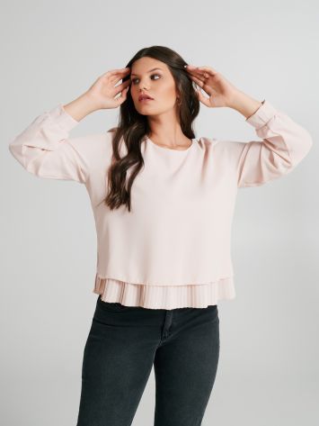 FSTYLE AIC5055 BLUSA SCATOLETTA B528  Rinascimento