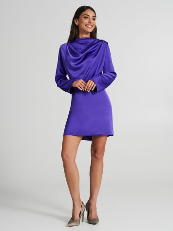 Kurzes Wasserfall-Kleid   Rinascimento