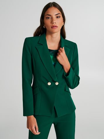 Two-button technical fabric jacket  Rinascimento