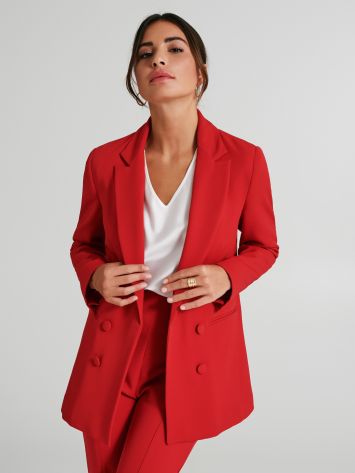 Open jacket with 4 buttons   Rinascimento