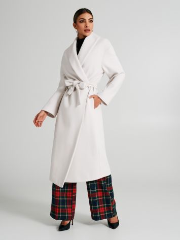 Robe coat with belt   Rinascimento