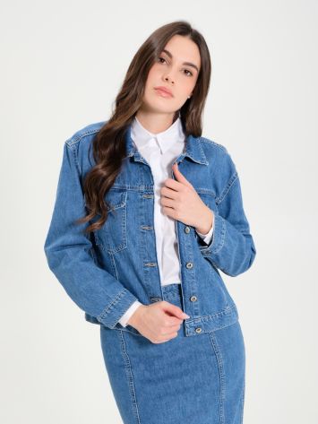 Blouson en jean   Rinascimento