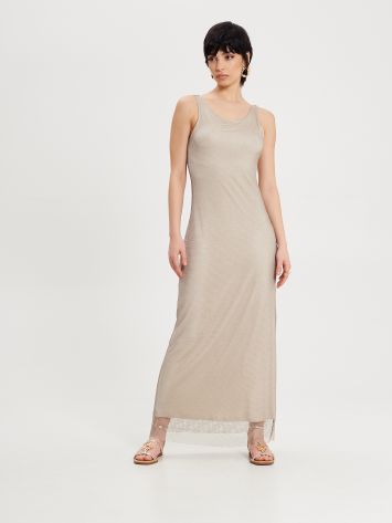 Kleid aus Lurex-Mesh  Rinascimento