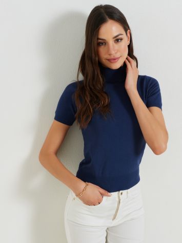 Short-sleeved turtleneck  Rinascimento