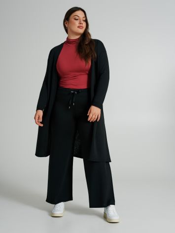 Curvy knit trousers   Rinascimento