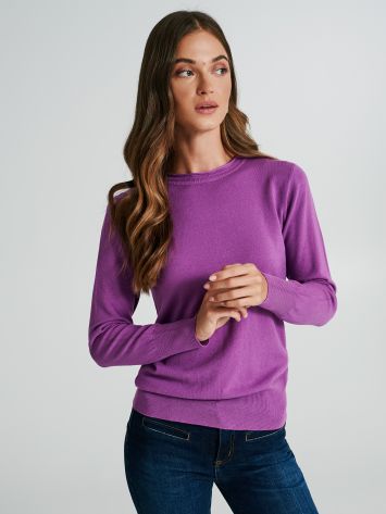 Basic crewneck sweater  Rinascimento