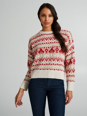 Pull motif Noël   Rinascimento