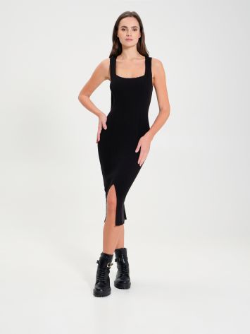 Knit Dress with Slit  Rinascimento