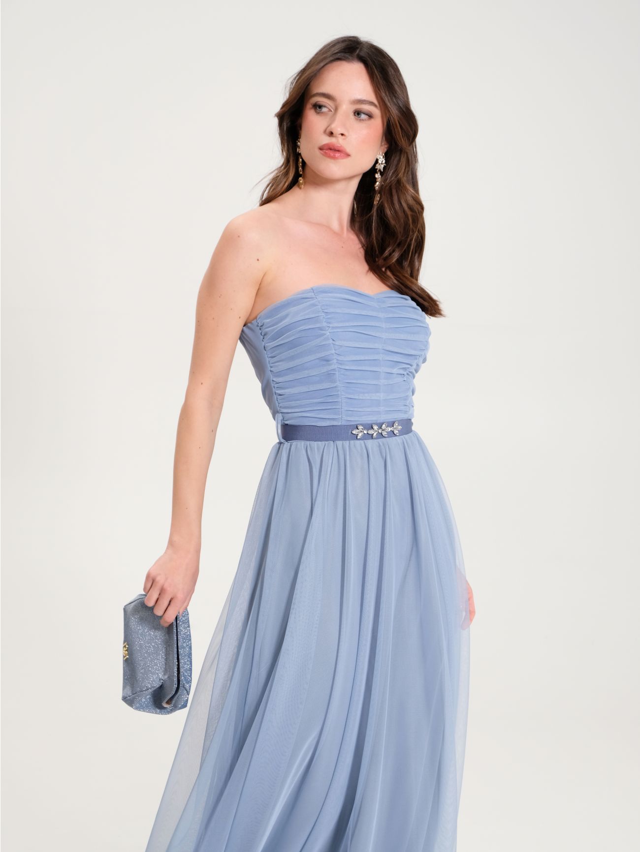 Robe Longue en Tulle
