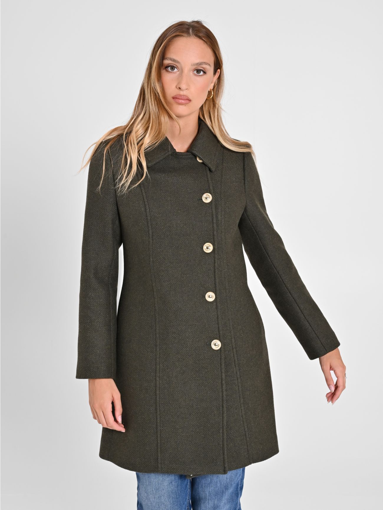Cappotto Verde Muschio Rinascimento