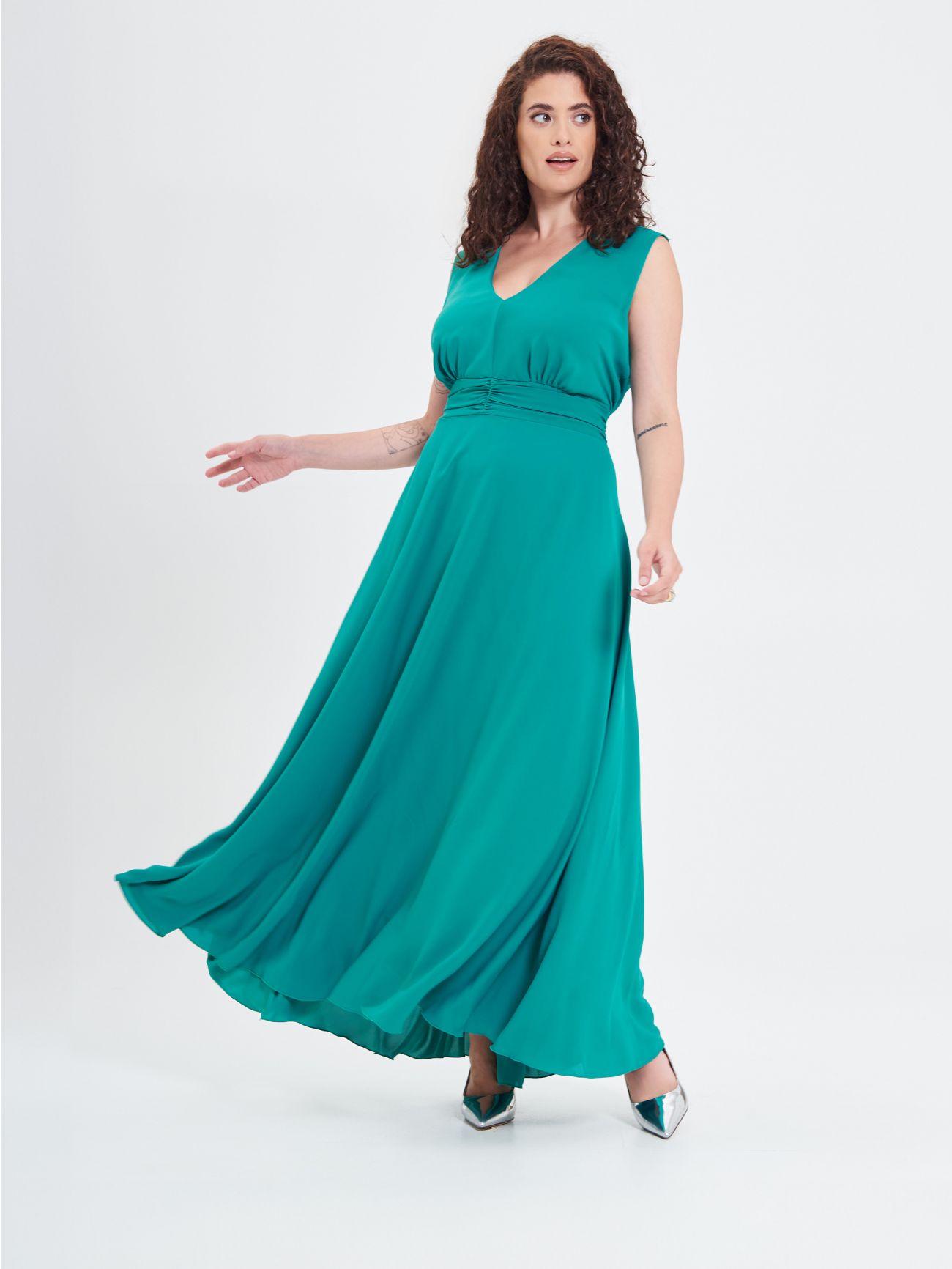 Rinascimento Abito Curvy Lungo