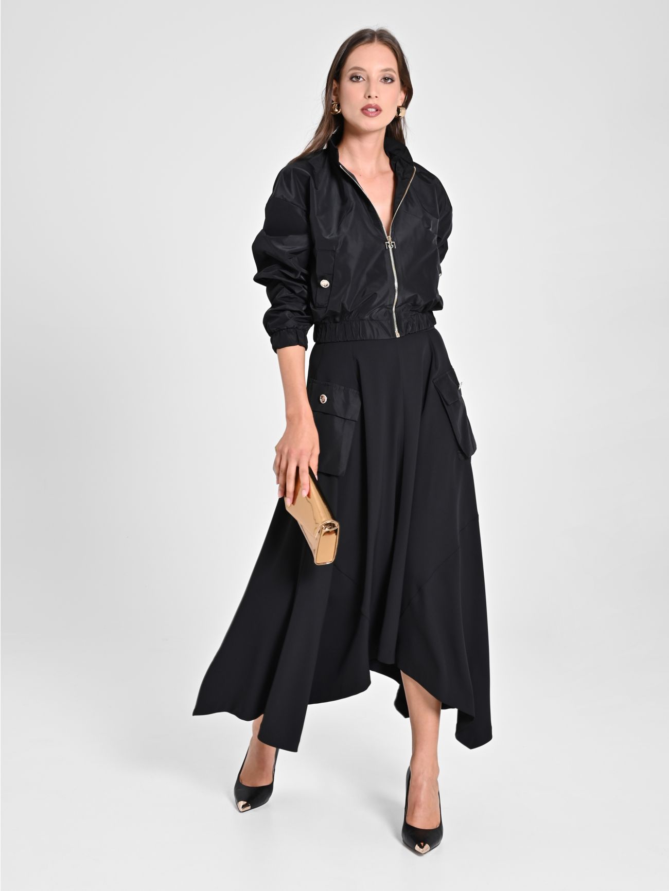 Asymmetrical skirt 5t top