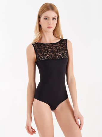 Sorrento bodysuit, black