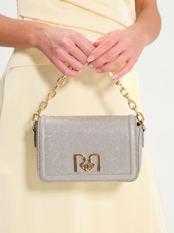 Glittery Bag with Chain 