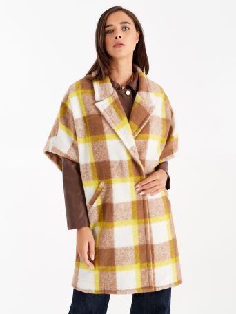 Maxi chequered in shades of yellow