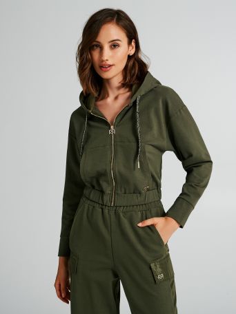 Sweatshirt mit Kapuze 