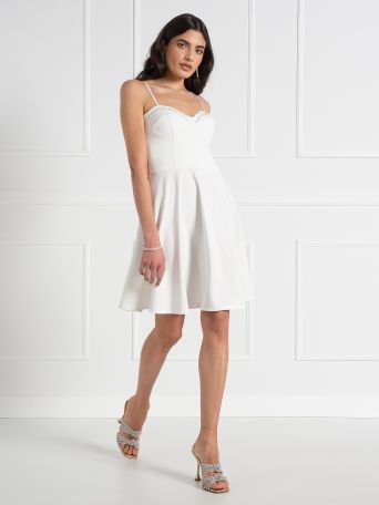 Bridal Collection Midi Dress with Full Skirt