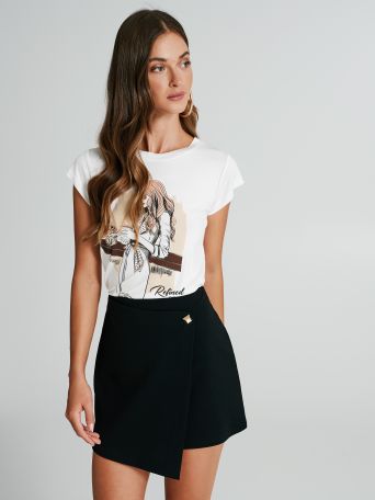 T-shirt with girl print
