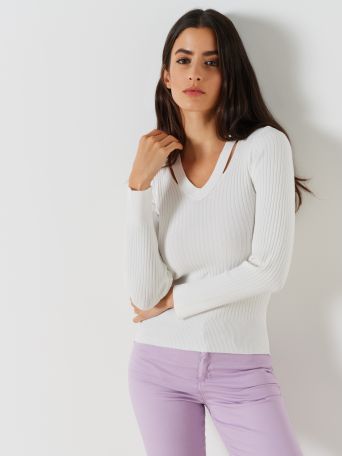 Ribbed Jumper