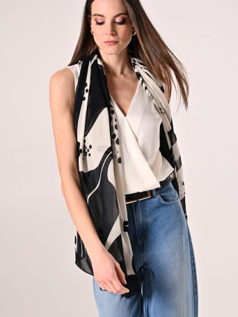 Charcoal shawl