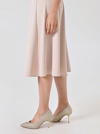 Pumps with Gold Heel
