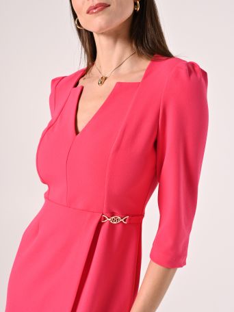 Fuchsia Sheath Dress
