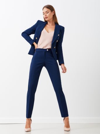 Slim-fit Trousers in Technical Fabric
