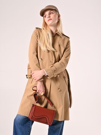 Beige Trench Coat