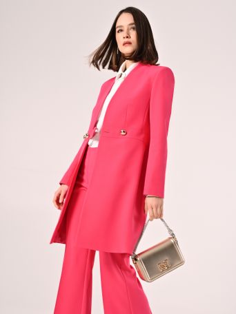 Duster in Fuchsia Technical Fabric