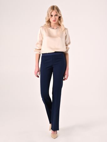 Pantaloni Tuxedo Blu