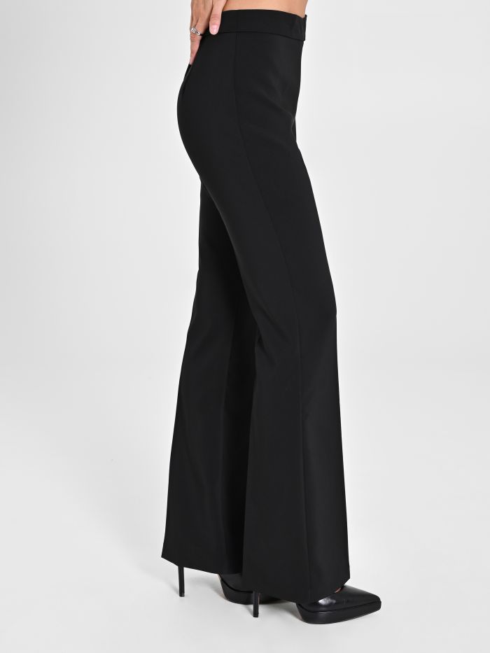 Mid-Flared Trousers in Technical Fabric in_i7