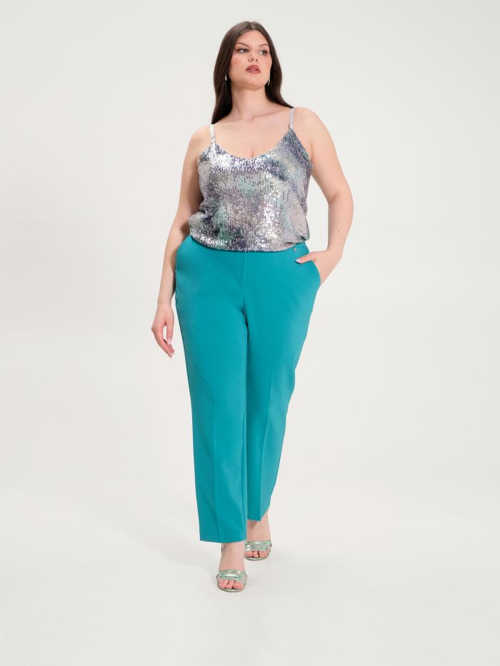 Curvy Green Trousers  sp_e1
