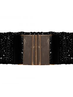 Elastic Belt with Rhinestones  Rinascimento