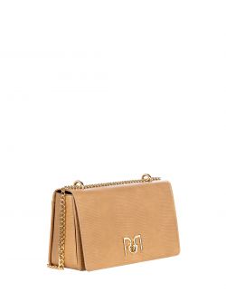 Shoulder bag with central logo.  Rinascimento