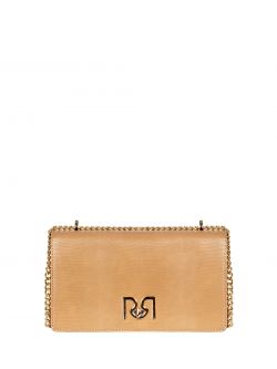 Shoulder bag with central logo.  Rinascimento