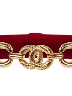 Cintura elastica con fibbia ad anelli   Rinascimento