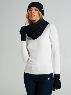 Lurex infinity scarf  Rinascimento